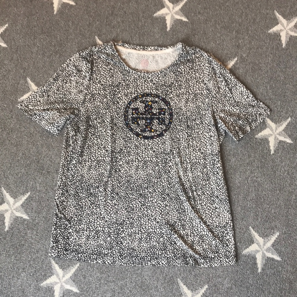 Tory Burch signature tee SZ S